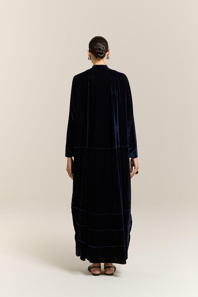 Velvet Sima (Navy Blue)