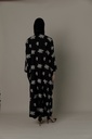 Blossom embroidered Abaya
