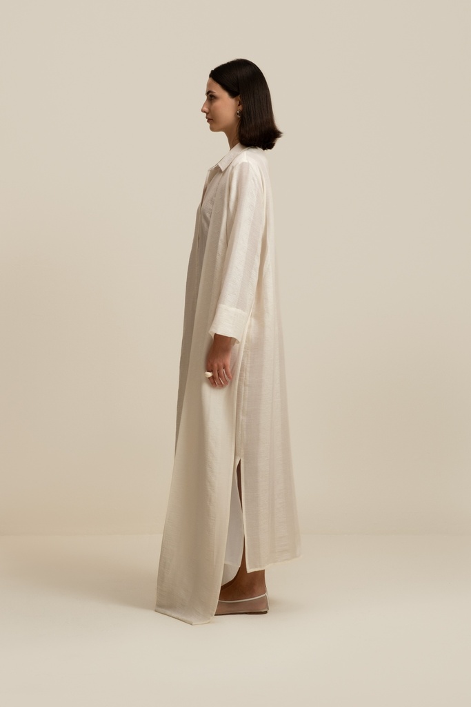 Sky Trace White Dress