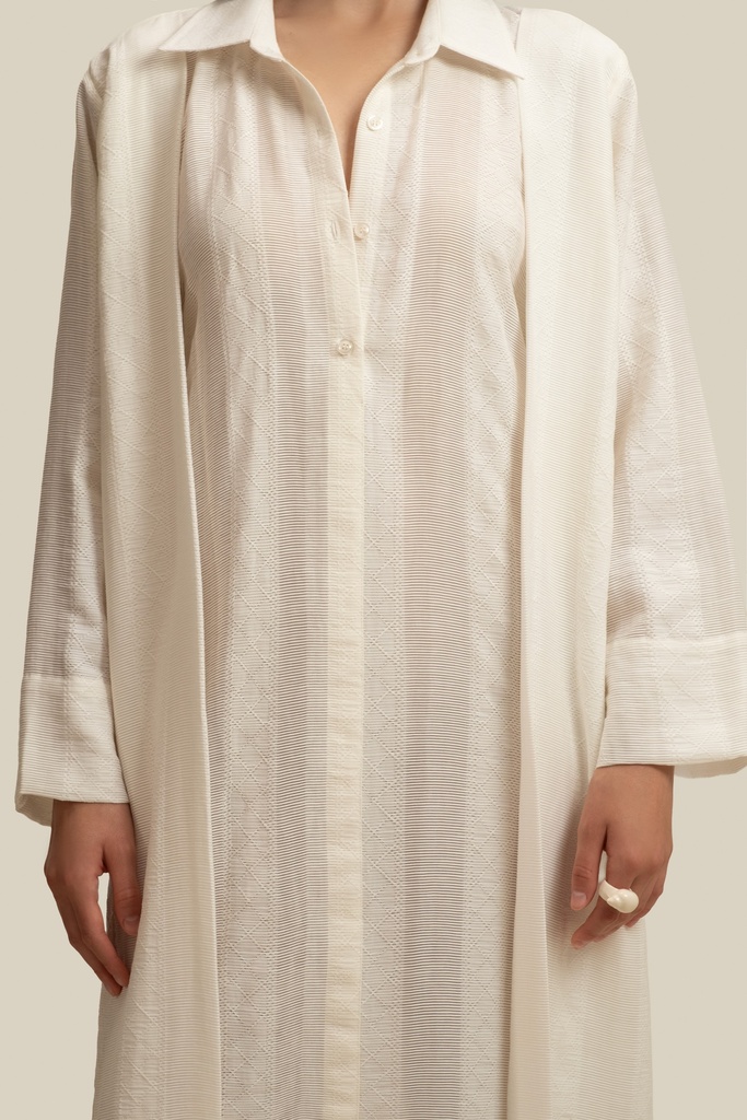 Sky Trace White Dress