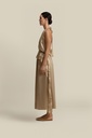 Soft Petal Sand Dress