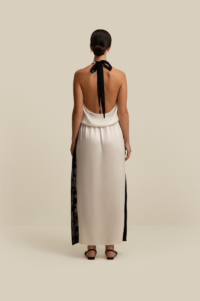 Soft Petal White Dress