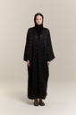 Velvet Polka Black 