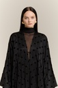 Velvet Polka Black 