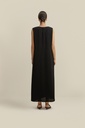 Woven Black Dress