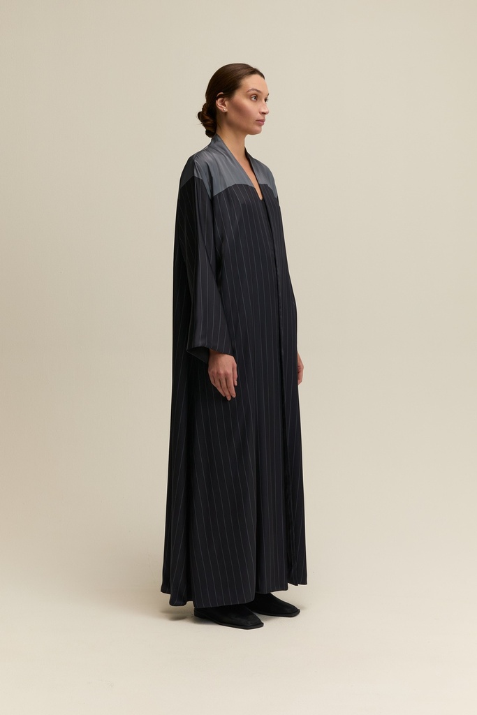 Pinstripe Grey