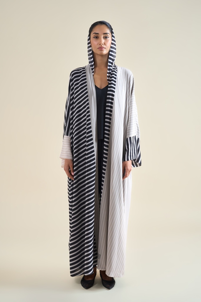 Contrast Black-Beige
