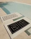 LIN Dual-Sided Beach Towel