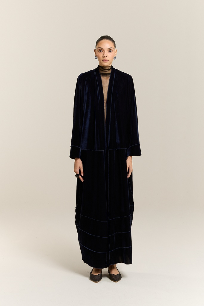 Velvet Sima (Navy Blue)