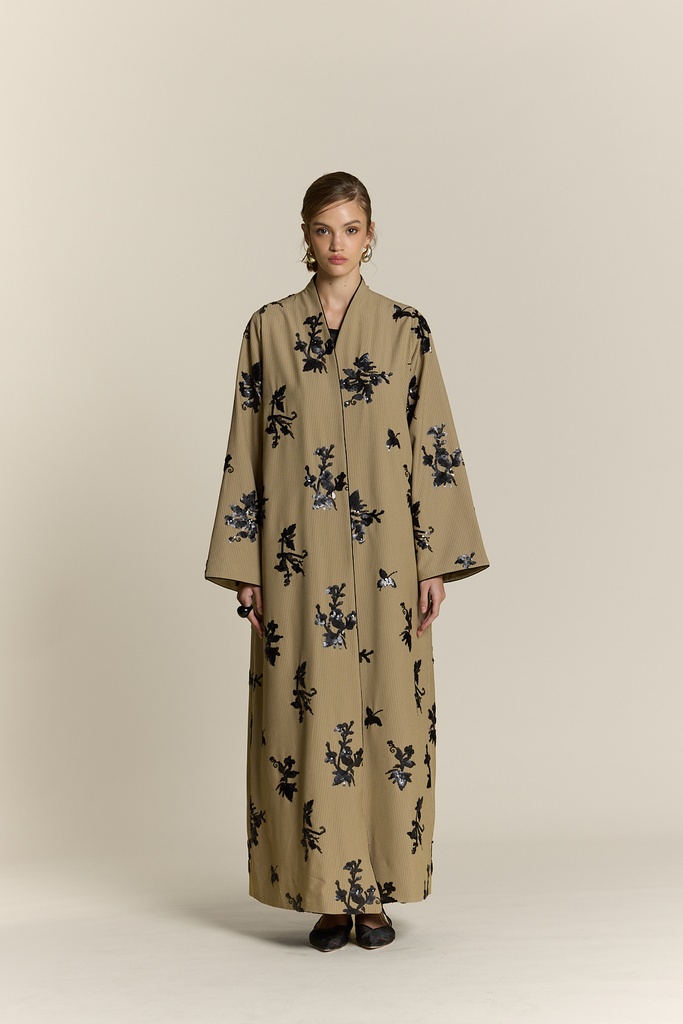 Bold Floral Black