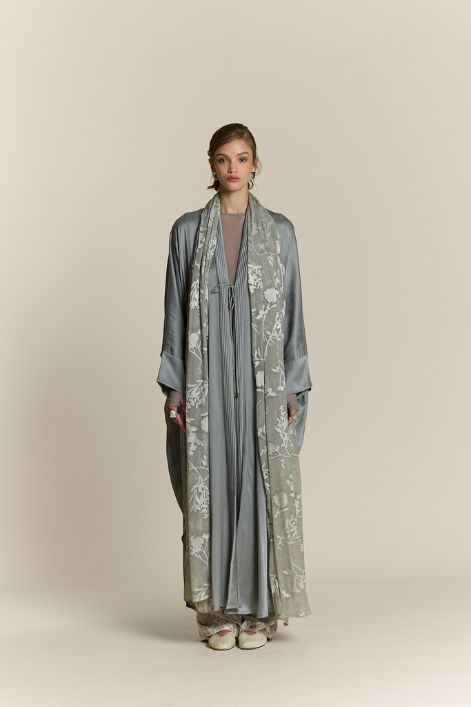 Soft Floral Grey